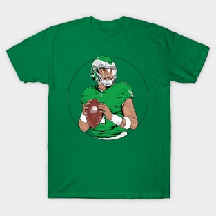 Jalen Hurts Eagles QB (Kelly Green) T-Shirt